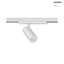 Projecteur triphas TRAXX MINI rond, rotatif IP20, blanche gradable