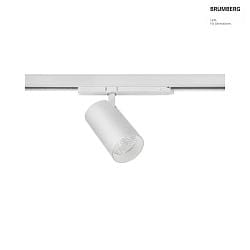 Projecteur triphas TRAXX MAXI rond, rotatif IP20, blanche gradable