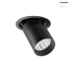 spot TRAXX MIDI round, swivelling, rotatable, switchable LED IP20, black 