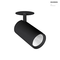 spot TRAXX MAXI round, swivelling, rotatable, switchable LED IP20, black 