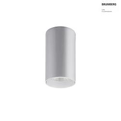 LED Anbauleuchte TRAXX MAXI, 20, 28W, 3589lm, IP20, 230V AC, 50 Hz, CRI > 90, DALI dimmbar, rund, 4000K, silber