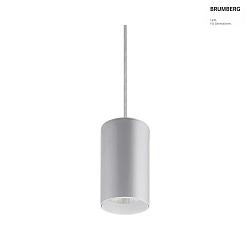 pendant luminaire TRAXX MAXI DALI controllable, direct IP20, silver dimmable