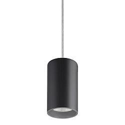pendant luminaire TRAXX MAXI round, switchable LED IP20, black 