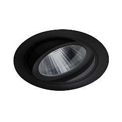 recessed luminaire IP20, glossy, black 40W 4189lm 2700K CRI 90-100