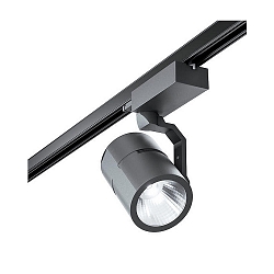 LED-Schienenstrahler 230 V AC, 50 Hz, 4, 5000K, schwarz