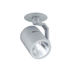 LED-Halbeinbau-Richtstrahler 27W, 60, 2400K, silber