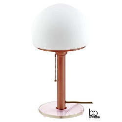 Lampe de table RETRO avec chane d'interrupteur  tirette E27 IP20, scintillant, dgager, mat, opale, antique 