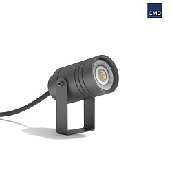 Outdoor spot incl. ground spike (detachable), IP65, GU10 max. 35W, tiltable, anthracite