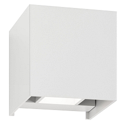 Outdoor LED wall luminaire, 2-side beam, adjustable beam angle, 12W 3000K