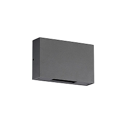 Luminaire mural dextrieur DOUBLE ANGLE ADJUST haut bas, rglable IP65, anthrazit