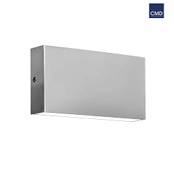 outdoor wall luminaire up / down IP54, stainless steel, powder coated