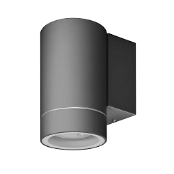 outdoor wall luminaire down, cylindrical GU10 IP65, anthracite