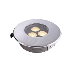 Outdoor LED Bodeneinbaustrahler FLAT II, 220-240V, 5W 3000K 20, warmwei