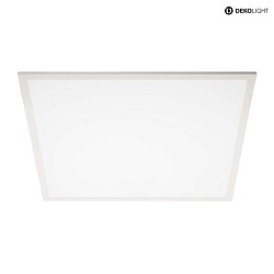 grid luminaire BASIC IP40, satined, traffic white
