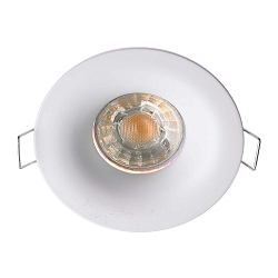 Recessed ceiling ring ALTAIR, ROUND, IP65, 12V DC, GU5.3 / MR16, max. 50W, fixed