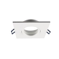 recessed spotlight SAMSOLA MAX square, swivelling IP20, white dimmable