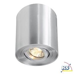 Deckenaufbauleuchte BENGALA, 220-240V, GU10, IP20, Aluminium, Silber gebrstet