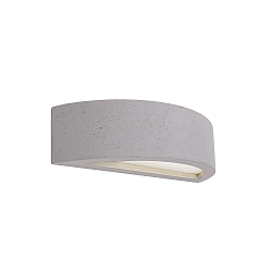 Lampada da parete SARIN E14 IP20, Grigio