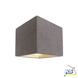 Kapego wall luminaire CUBE, dark grey