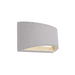 Kapego wall luminaire Arianna II, concrete grey