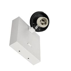 reading lamp CAN TILT BASE square GU10 IP20, white dimmable