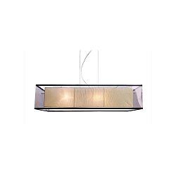 Luminaire  suspension CAPELLA E27, noir  gradable