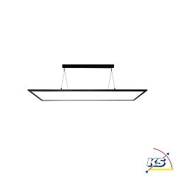 KapegoLED pendant luminaire LED Panel transparent, voltage constant, 220-240V AC / 50-60Hz, 50W, neutral white, aluminum