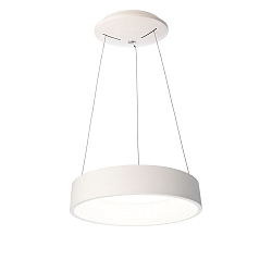 LED pendant luminaire SCULPTORIS 45, 26W, 4000K, 150, matt white