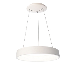LED pendant luminaire SCULPTORIS 60, 40W, 4000K, 150, matt white