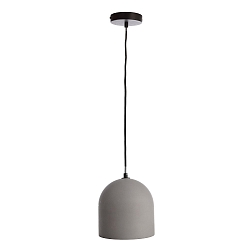 Luci a sospesione CONCRETO I E27 IP20, Grigio
