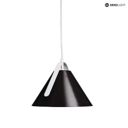 Luminaire  suspension DIVERSITY E27 IP20, noir mat gradable