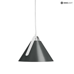 Luminaire  suspension DIVERSITY E27 IP20, gris gradable