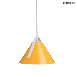 Luminaire  suspension DIVERSITY E27 IP20, jaune gradable