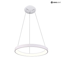 LED Pendelleuchte MEROPE, 40cm, 30W, 3000/4000K, IP20, wei