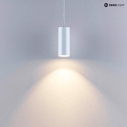 Luminaire  suspension CAN 150 Bas, cylindrique GU10 IP20, blanche gradable