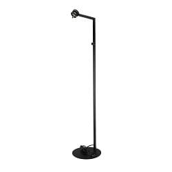 floor lamp CAN TILT BASE GU10 IP20, black dimmable
