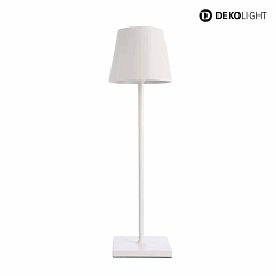 battery table lamp SHERATON I dimmable IP54, white dimmable
