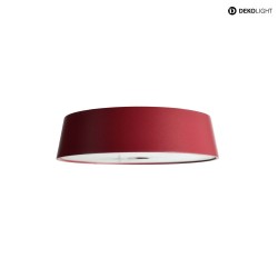 Kopf Magnetleuchte MIRAM Tisch-/Wand-/Pendelleuchte, 3,7V DC, 2,20 W, rot