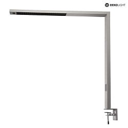 Lampada da tavolo OFFICE THREE STANDARD MOTION IP20, argento dimmerabile