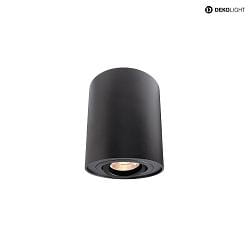 Deckenaufbauleuchte BENGALA, 220-240V, GU10, IP20, Aluminium, schwarz