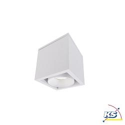 KapegoLED Deckenleuchte Ceti, spannungskonstant, 220-240V, 9.2W, warmwei, Aluminium Druckguss, wei-matt