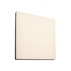 LED Auen-Sensor-Leuchte MENSAE LED, Wand- / Deckenleuchte, eckig, 18W, 3000K, 115, IP54, dunkelgrau