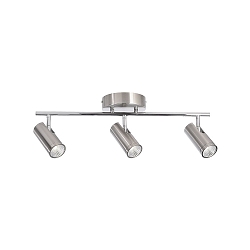 LED Deckenleuchte BECRUX III, 15W 3000K 1470lm 120, dimmbar, Silber gebrstet