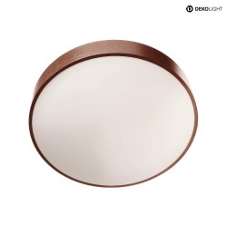 Deckenaufbauleuchte MENKAR, 220-240V AC/50-60Hz, 41W, kaffee