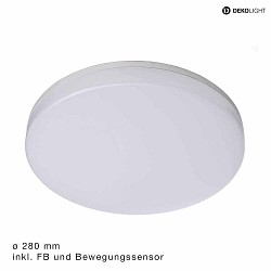 Plafonnier extrieur ALTAIS  28CM CCT Switch, cbl en continu IP54, blanche 