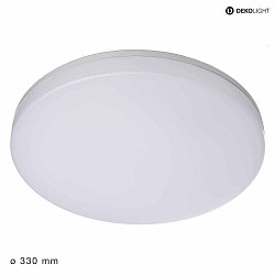 Plafonnier extrieur ALTAIS  33CM CCT Switch, cbl en continu IP54, blanche 