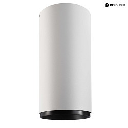 LED Aufbau-Downlihgt LUCEA 30, IP20, 30W 3000/4000K (CCT DIP) 2900lm, CRi >90, dimmbar, starr, wei RAL9016