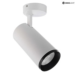 LED Deckenstrahler LUCEA TILT 30, IP20, 30W 3000/4000K (CCT) 2900lm, CRi >90, dimmbar, dreh-/neigbar, wei RAL9016