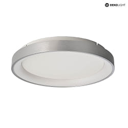 LED Deckenaufbauleuchte MEROPE, 40cm, 30W, 3000/4000K, IP20, silber