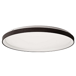 LED Deckenaufbauleuchte MEROPE, 80cm, 60W, 3000/4000K, IP20, schwarz